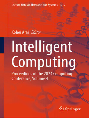 cover image of Intelligent Computing